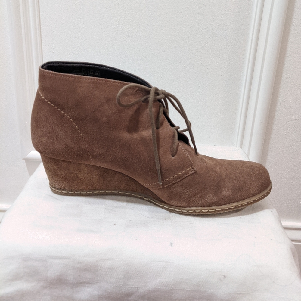 Suede wedges by Franco Sarto - Picture 9 of 13